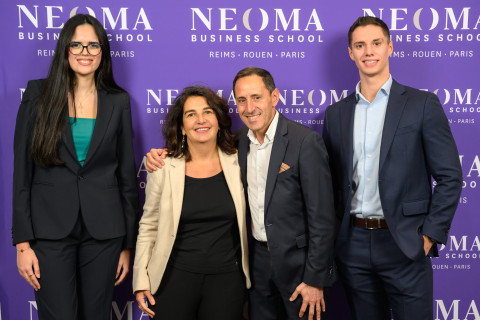 Le directeur général de Bonduelle Fresh et diplômé de NEOMA a rencontré les étudiants sur le campus de Reims.